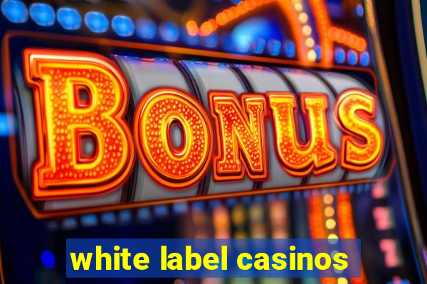 white label casinos